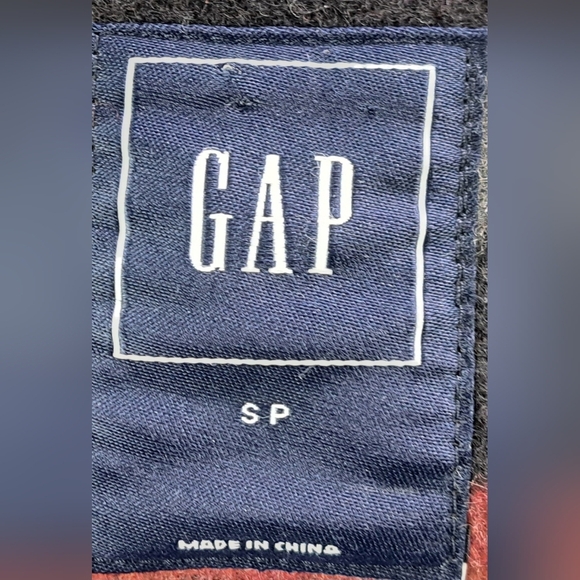 NEW Gap Women's Short Duffle Coat Toggle Southwestern Native Wool Small - Picture 9 of 13